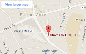 Strom Law Firm Map
